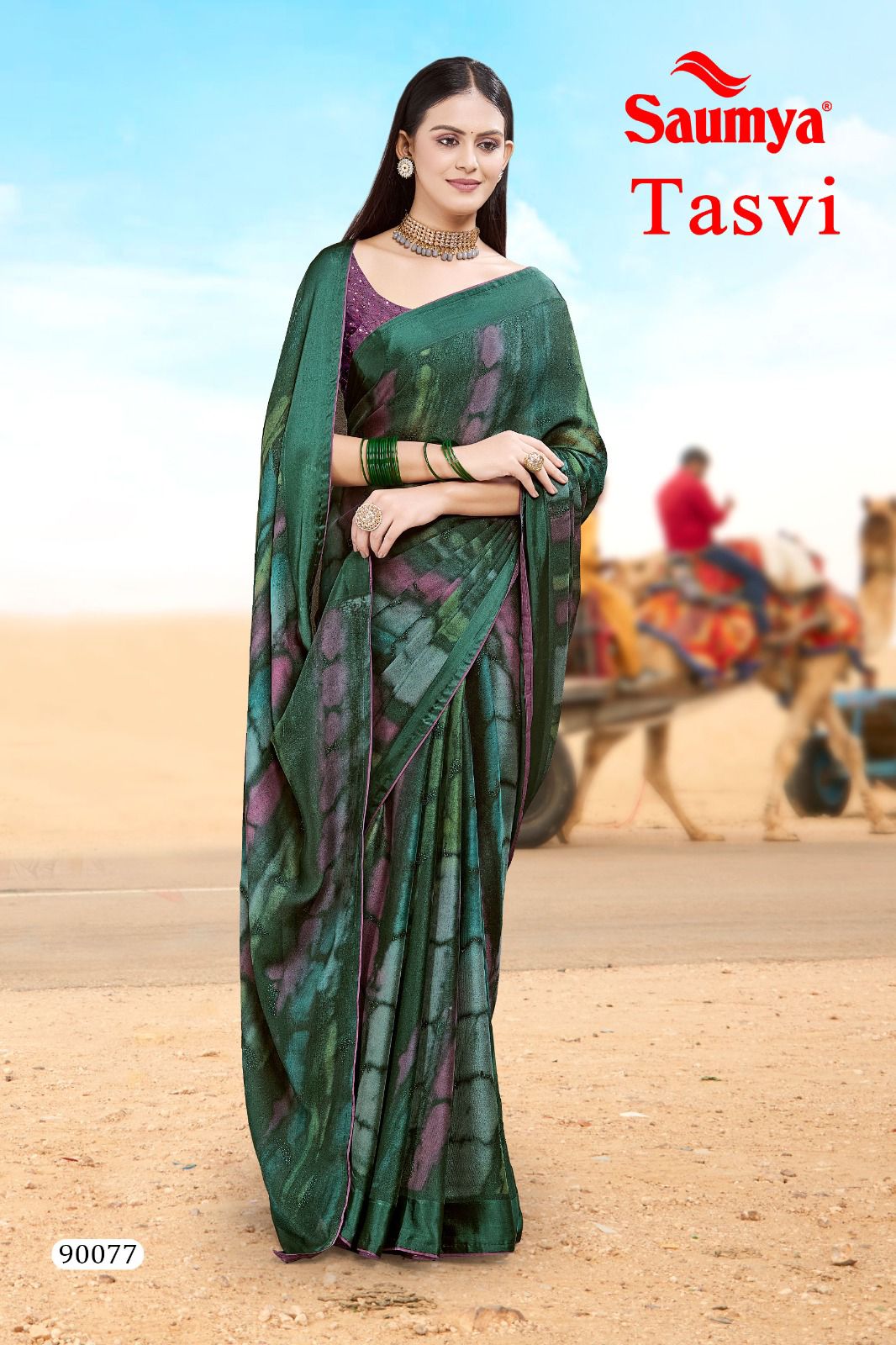 Tasvi By Saumya Satin Designer Printed Sarees Wholesale Shop In Surat